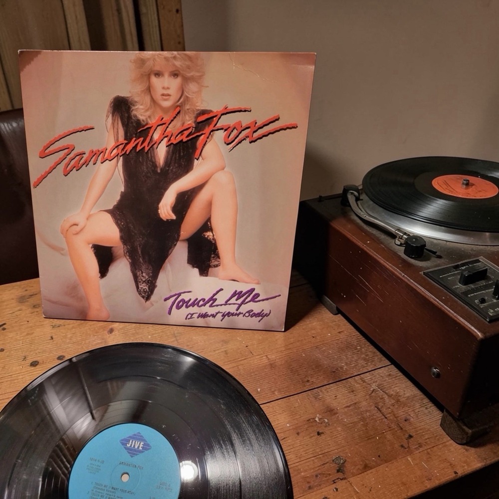 Samantha Fox Touch Me 12" Jive 1014-1-JD VG+ Vinyl EX Cover 1986 Dance Pop Hit